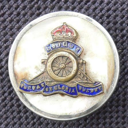 Royal Artillery Sweetheart Brooch