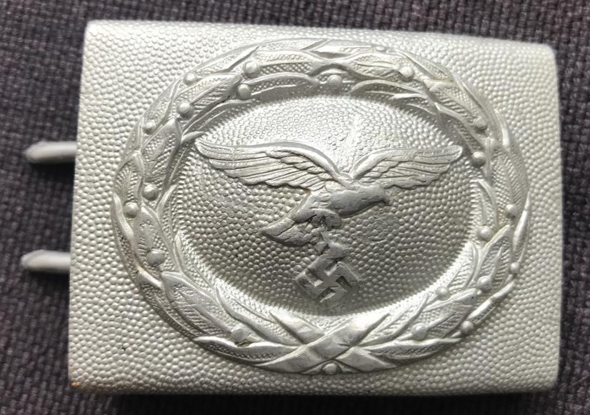 Luftwaffe EM buckle , near MINT