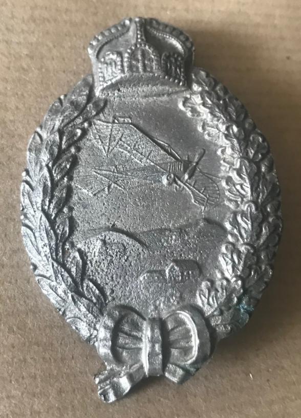 REPRODUCTION , WW1 Pilots Badge